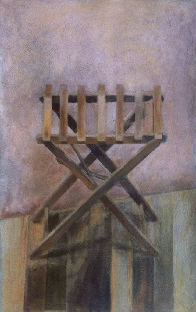 Chaises, œuvre 3, Tempera sur papier — Emmanuel Billon