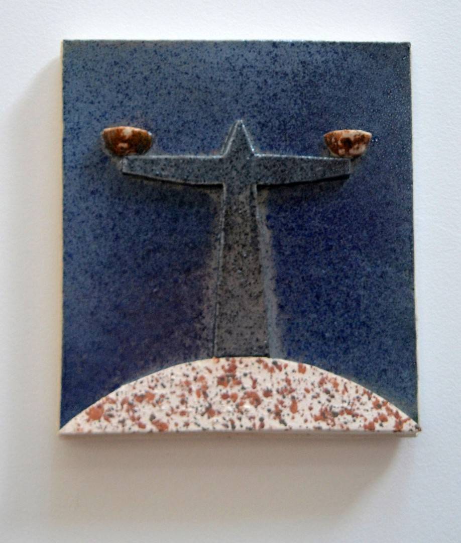 Chemin de croix — Malakoff, Station I, Céramique — Emmanuel Billon