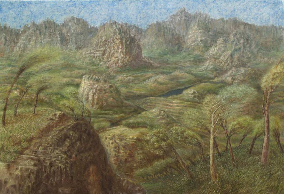 Paysages — huile, œuvre 11, Huile — Emmanuel Billon