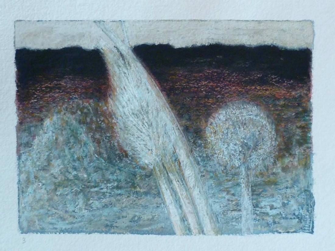Stations du Christ, Station XIV, Tempera — Emmanuel Billon